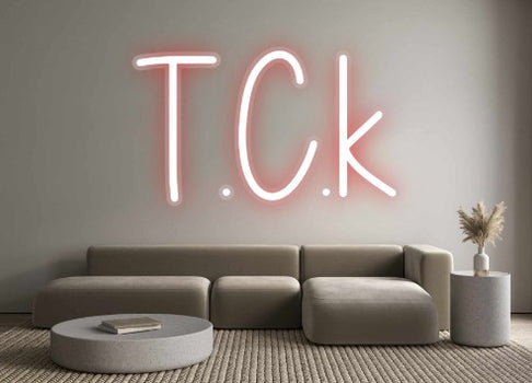 Custom Neon: T.C.k
