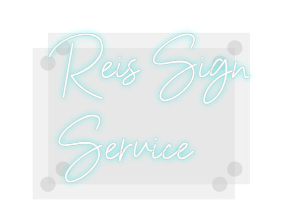 Custom Neon: Reis Sign
Se...
