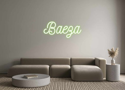 Custom Neon: Baeza