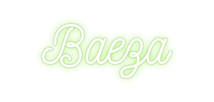 Custom Neon: Baeza