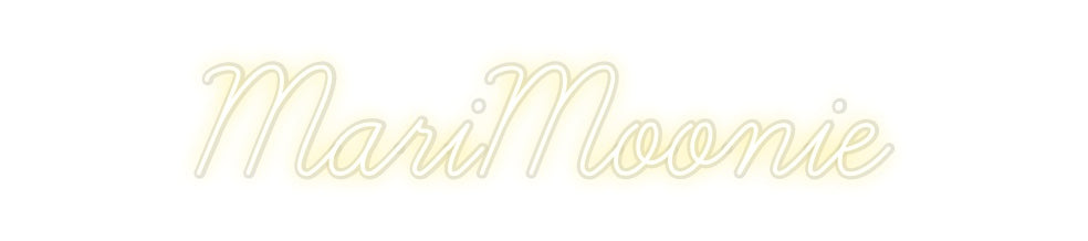 Custom Neon: MariMoonie