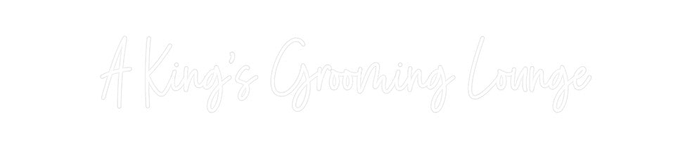 Custom Neon: A King's Groo...