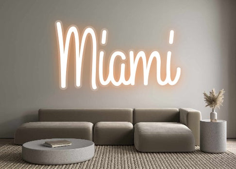 Custom Neon: Miami