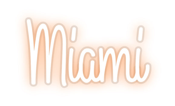 Custom Neon: Miami