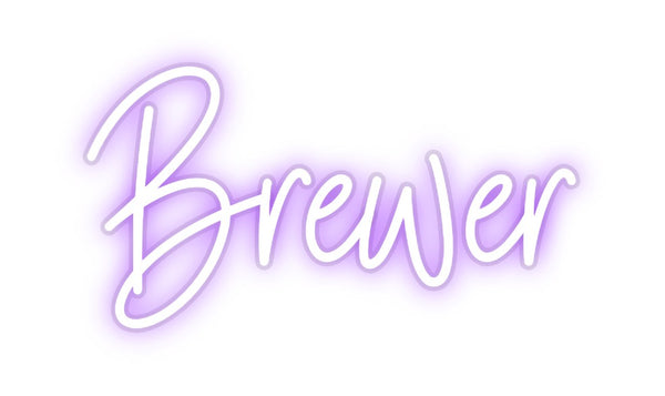 Custom Neon:  Brewer