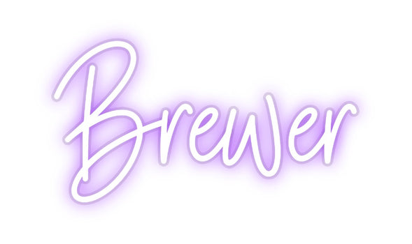 Custom Neon:  Brewer