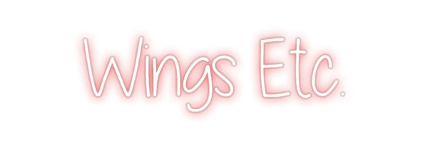 Custom Neon: Wings Etc.
