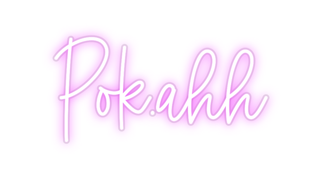 Custom Neon: Pok.ahh