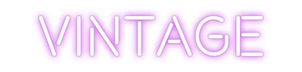 Custom Neon: VINTAGE
