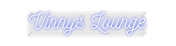 Custom Neon: Vinnys Lounge