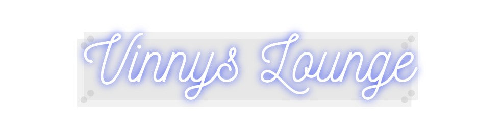 Custom Neon: Vinnys Lounge