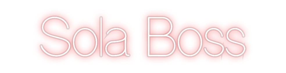 Custom Neon: Sola Boss