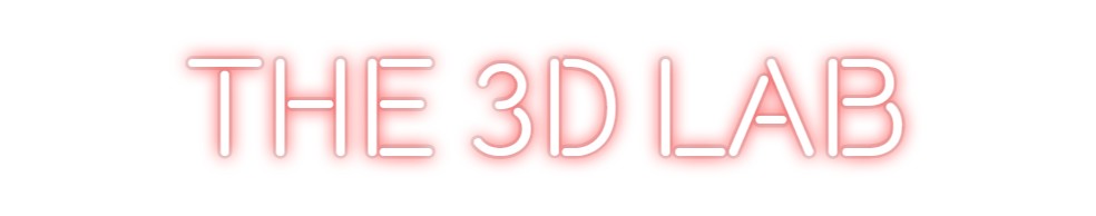 Custom Neon: THE 3D LAB