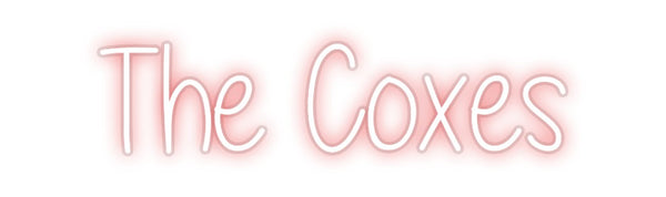 Custom Neon: The Coxes