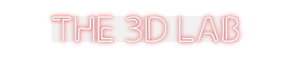 Custom Neon: THE 3D LAB