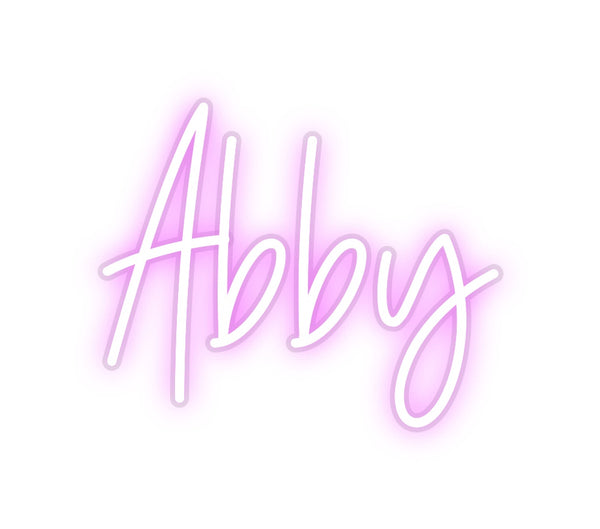 Custom Neon: Abby