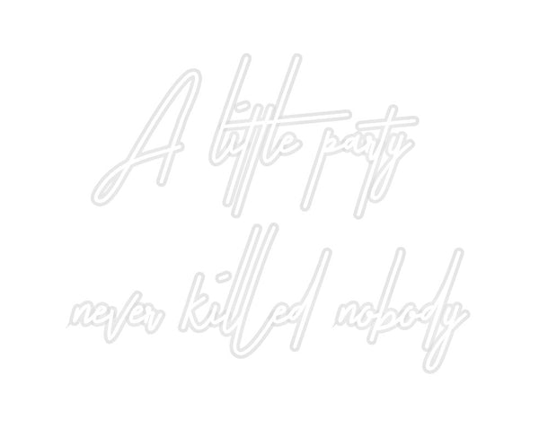 Custom Neon: A little part...