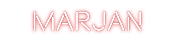 Custom Neon: Marjan