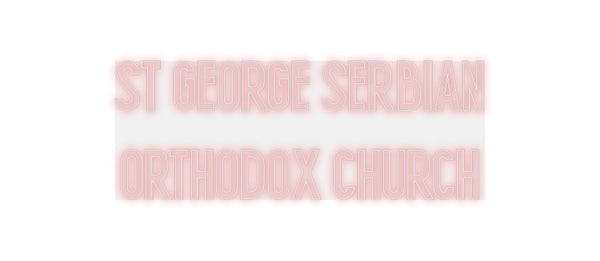 Custom Neon: ST GEORGE SER...