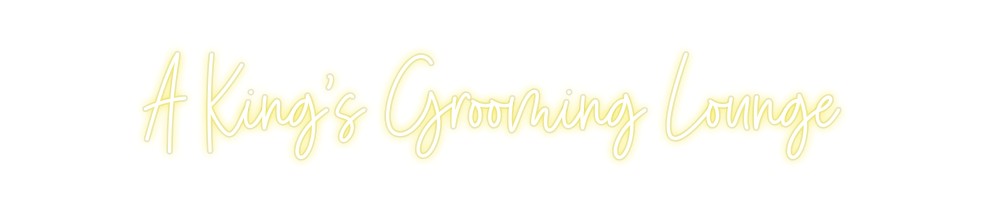 Custom Neon: A King's Groo...