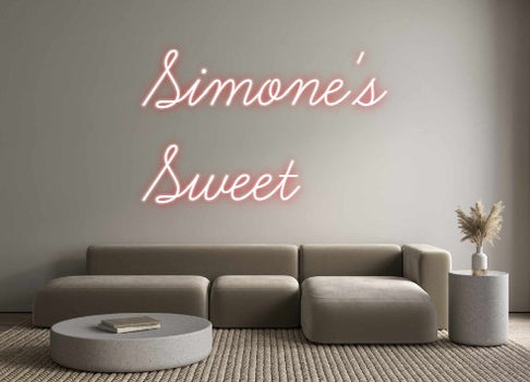 Custom Neon: Simone's
Sweet