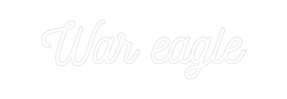 Custom Neon: War eagle