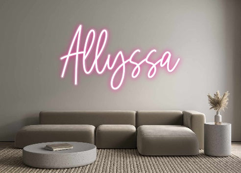 Custom Neon: Allyssa