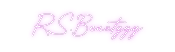 Custom Neon: RS.Beautyyy
