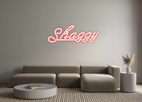 Custom Neon: Shaggy