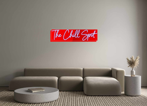 Custom Neon: The Chill Spot
