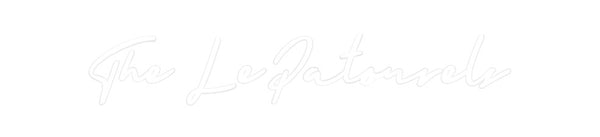 Custom Neon: The LePatourels