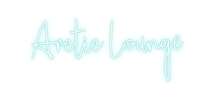 Custom Neon: Arctic Lounge