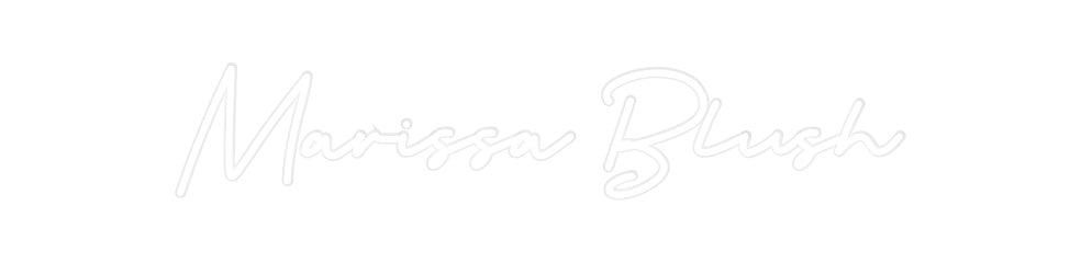 Custom Neon: Marissa Blush