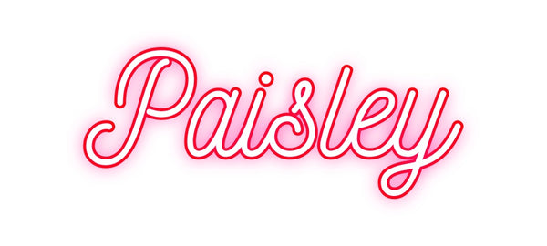 Custom Neon: Paisley