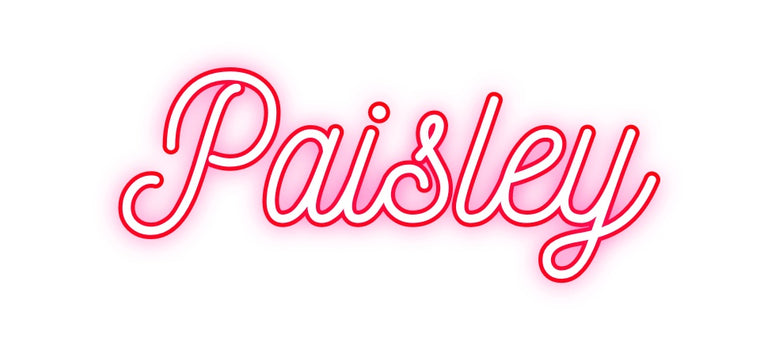 Custom Neon: Paisley