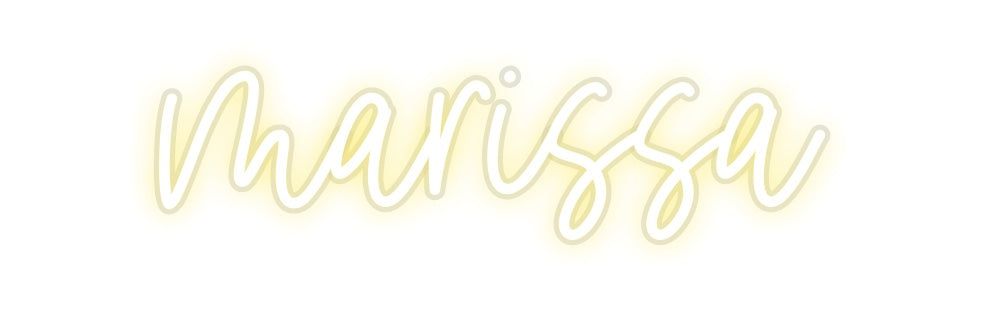 Custom Neon: marissa