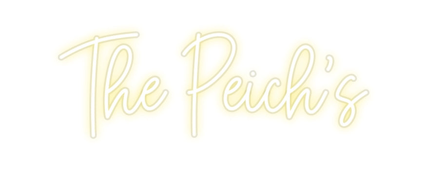 Custom Neon: The Peich’s