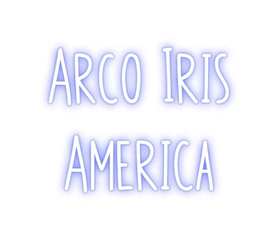Custom Neon: Arco Iris 
A...