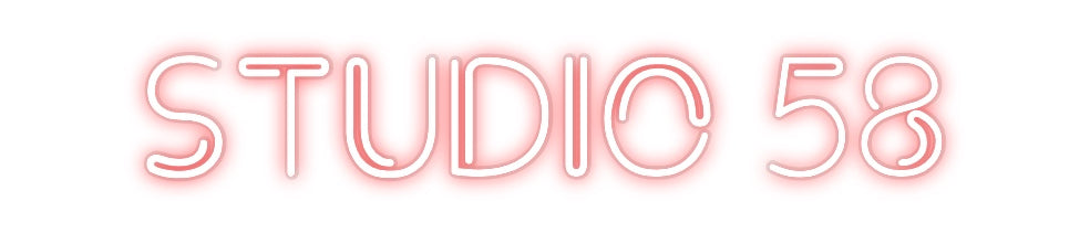 Custom Neon: STUDIO 58