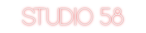 Custom Neon: STUDIO 58