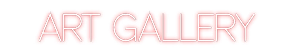 Custom Neon: ART GALLERY