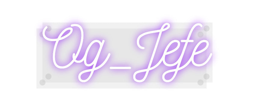 Custom Neon: Og_Jefe