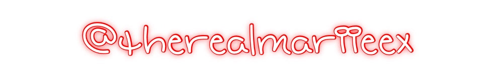 Custom Neon: @therealmarii...