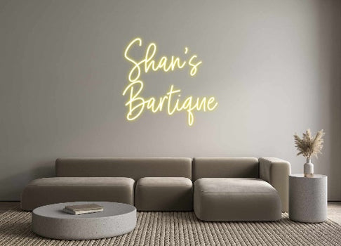 Custom Neon: Shan’s
Barti...