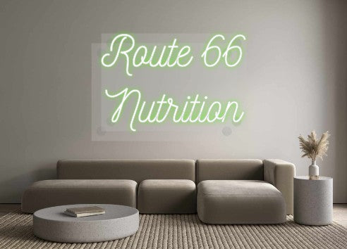 Custom Neon: Route 66
 Nu...