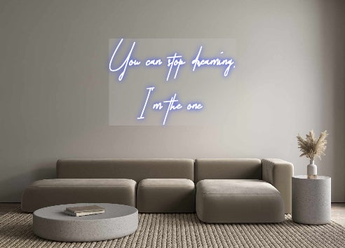 Custom Neon: You can stop ...