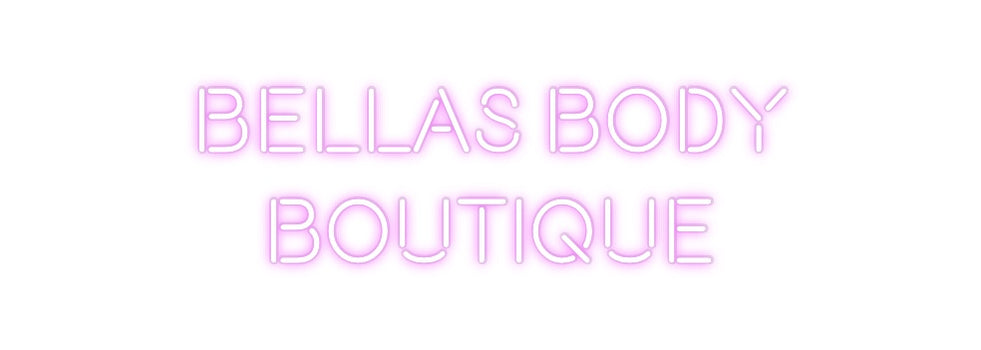 Custom Neon: BELLAS BODY ...