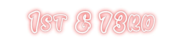 Custom Neon: 1st & 73rd