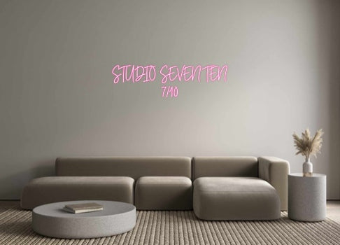 Custom Neon: STUDIO SEVEN ...