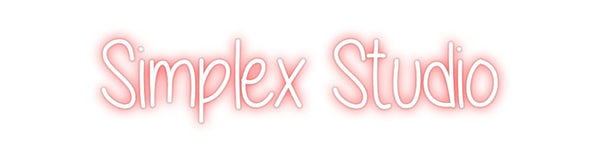 Custom Neon: Simplex Studio